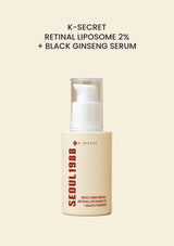 K-SECRET retinal black ginseng serum