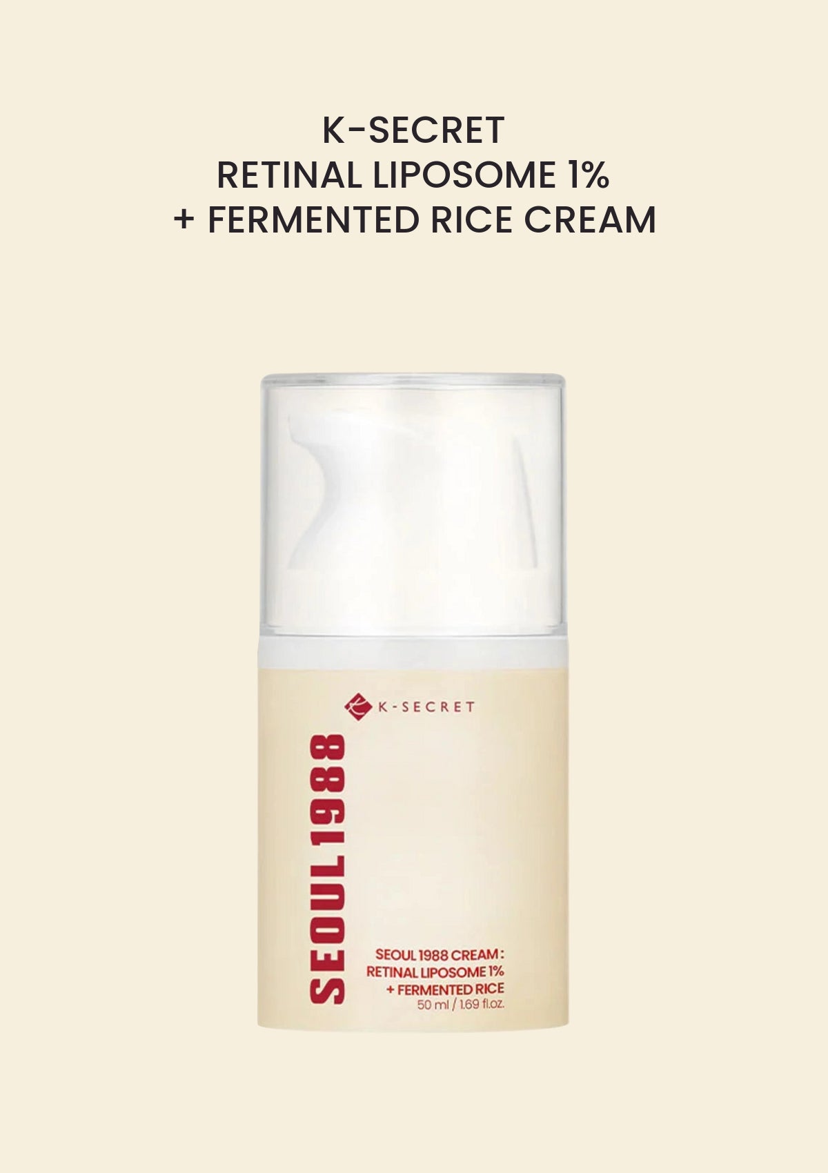 K-SECRET retinal fermented rice cream