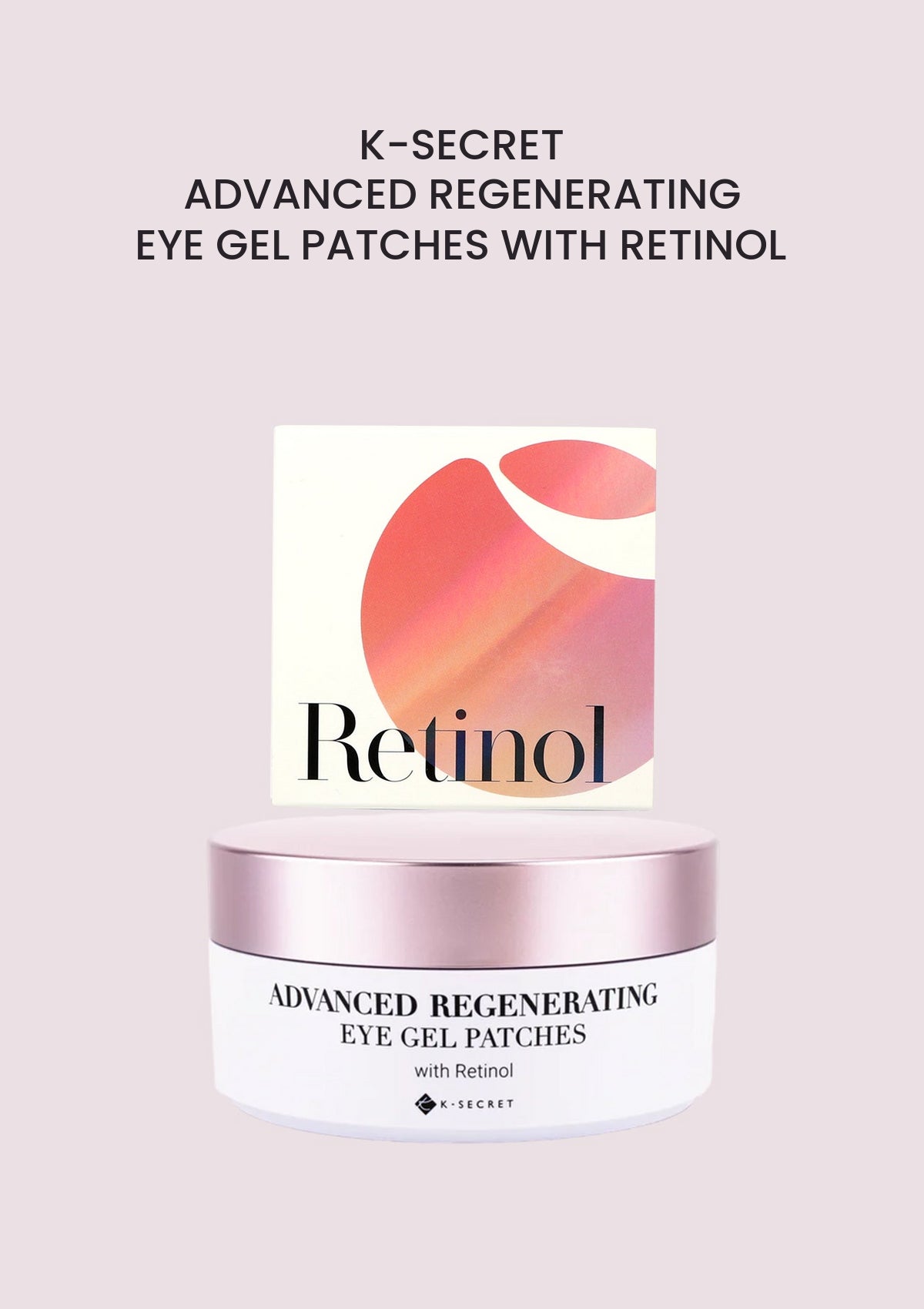 K-SECRET Advanced Regenerating Eye Gel Patches with Retinol