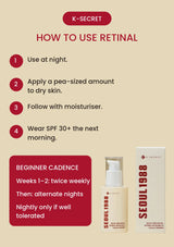 How to use K-SECRET Seoul 1988 Retinal Serum and build tolerance