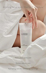 LAGOM Cellup Gel To Water Cleanser for pore care excess sebum and hydrated mornings