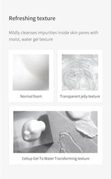LAGOM Cellup Gel To Water Cleanser transparent gel-to-water texture
