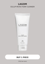 LAGOM Cellup Micro Foam Cleanser 120ml Buy 1 piece