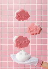 [LALACHUU] Sweet Shower Duo (Sweet Bubble Gum Bar + Mellow Peeling Glove)