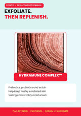 LAUNDRYOU Hydramune Complex skin-comfort formula for moisturised skin after exfoliating