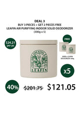 LEAFIN Air Purifying Indoor Solid Deodorizer Deal 3 Buy 3 Pieces plus 2 Free
