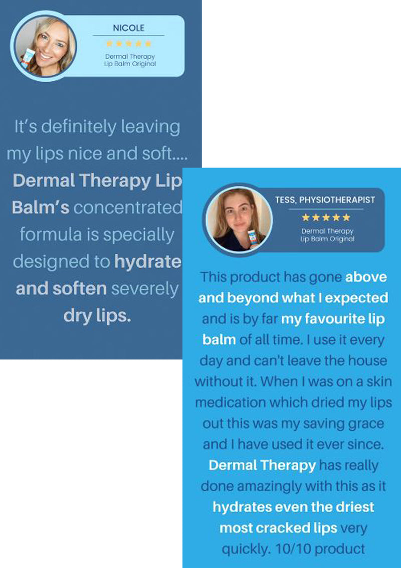 [DERMAL THERAPY] Lip Balm Enriched with Pawpaw 10g