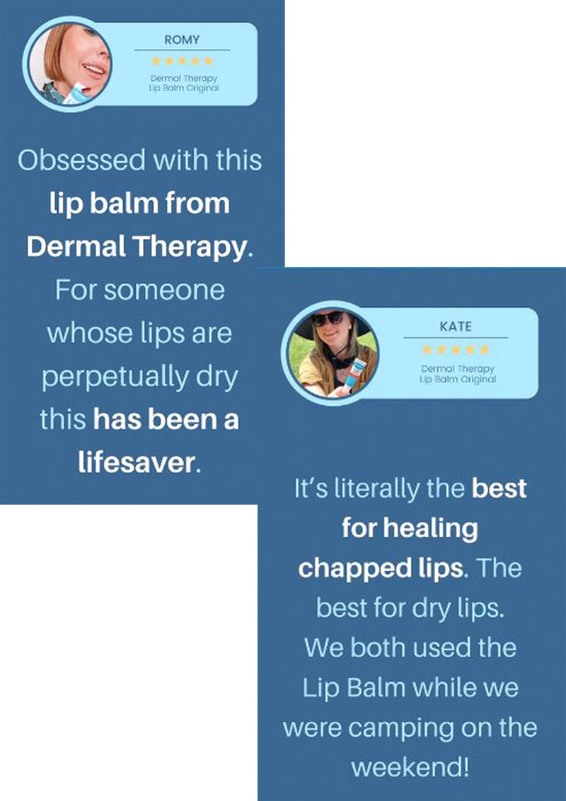 [DERMAL THERAPY] Lip Balm Enriched with Pawpaw 10g