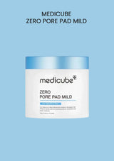 Medicube Zero Pore Pad Mild product on a light blue background
