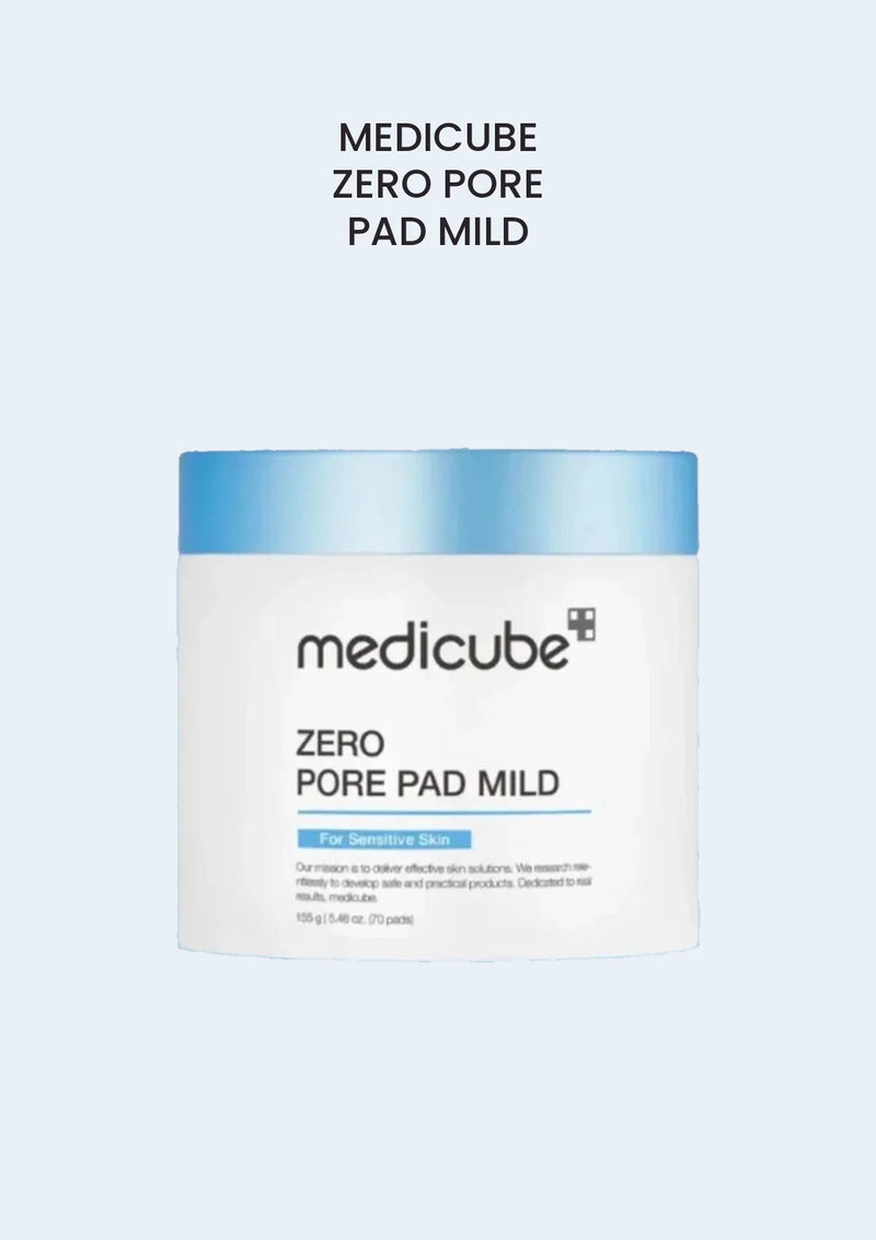 Medicube Zero Pore Pad Mild (1 Box = 70 Pads) — branded main product image