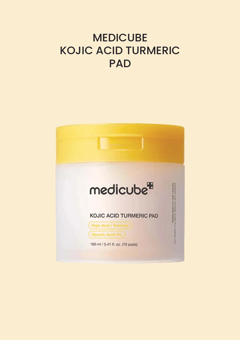 Medicube Kojic Acid Turmeric Pad 160ml (70 Pads) — COCOMO main product image