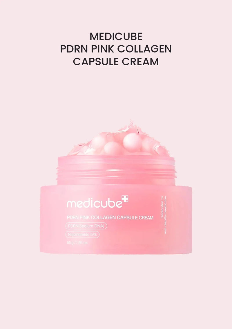 Medicube PDRN Pink Collagen Capsule Cream 55g — Pink PDRN range main image