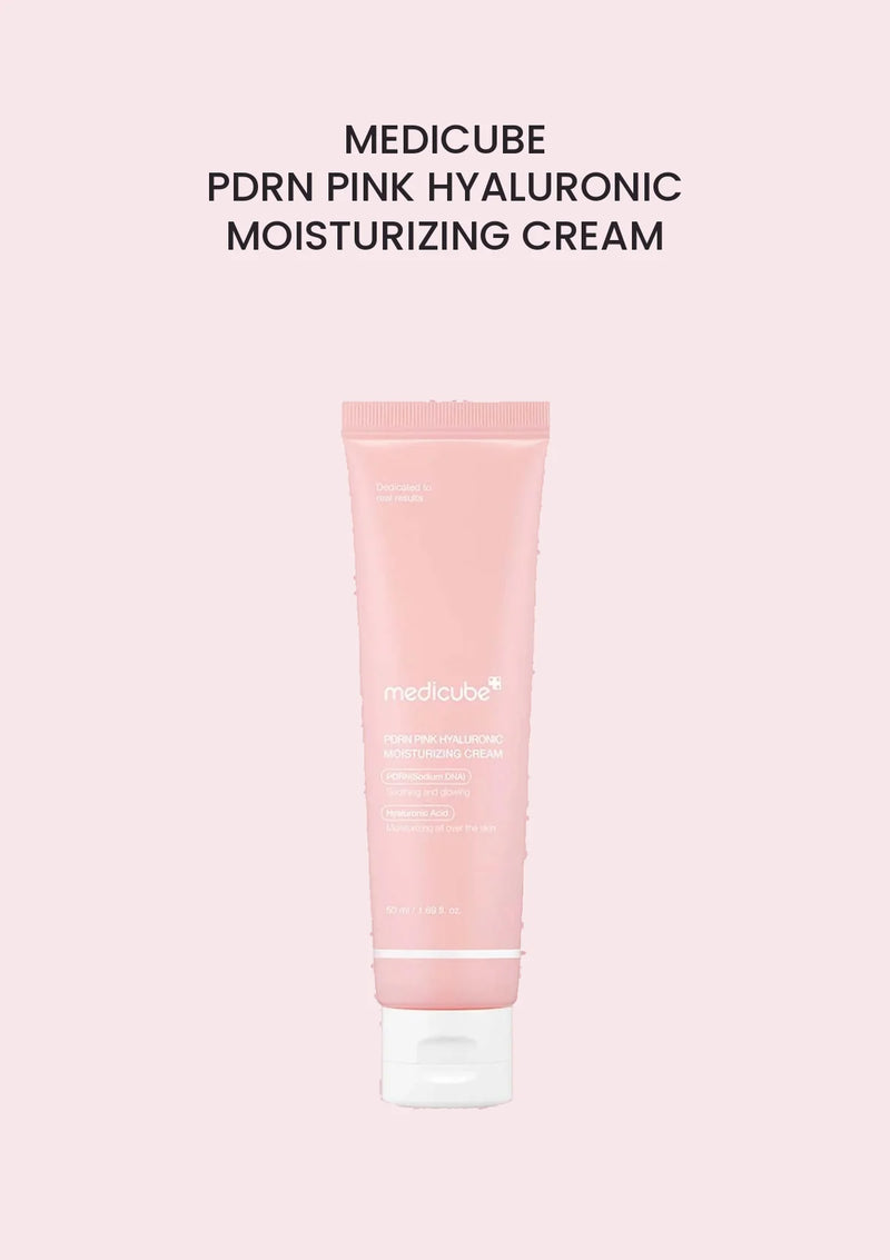 Medicube PDRN Pink Hyaluronic Moisturizing Cream 50ml — Pink PDRN range main image