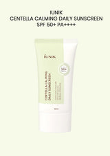 IUNIK Centella Calming Daily Sunscreen SPF 50+ PA+++ on a white background