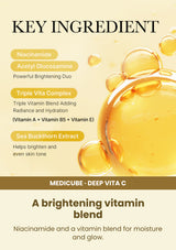 Medicube Deep Vita C Daily Quick Mask 350g — A brightening vitamin blend