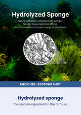 Medicube One Day Exosome Shot Mild 2000 | Strong 7500 (30ml) — Hydrolyzed sponge