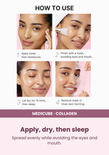 Medicube Collagen Night Wrapping Mask 75ml — Apply, dry, then sleep