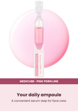 Medicube PDRN Pink One Day Serum — Your daily ampoule. A convenient serum step for face care.