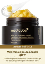 Medicube Deep Vita C Capsule Cream 55g — Vitamin capsules, fresh glow