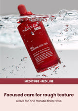 Medicube Red Acne Succinic Acid Peel 40g — Focused care for rough texture