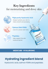 Medicube Hyaluronic Multi Peptide Serum 30ml — Hydrating ingredient blend