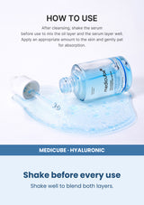 Medicube Hyaluronic Multi Peptide Serum 30ml — Shake before every use