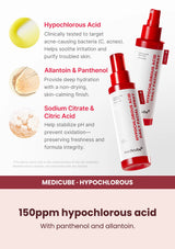 Medicube Hypochlorous Acid Daily Facial Spray 125ml — 150ppm hypochlorous acid