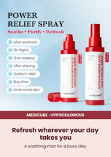 Medicube Hypochlorous Acid Daily Facial Spray 125ml — Refresh wherever your day takes you