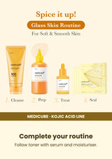 Medicube Kojic Acid Turmeric Toner 250ml — Complete your routine. Follow toner with serum and moisturiser.
