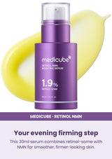 Medicube Retinol NMN Boosting Serum 30ml — Your evening firming step