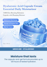 Medicube Hyaluronic Moisturizing Capsule Cream 55g — Moisture that lasts
