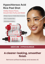 Medicube Hypochlorous Acid Peel Shot 80ml — A clearer-looking, smoother finish