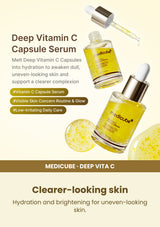 Medicube Deep Vita C Capsule Serum 30ml — Clearer-looking skin