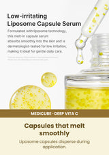 Medicube Deep Vita C Capsule Serum 30ml — Capsules that melt smoothly