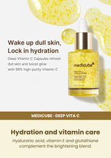 Medicube Deep Vita C Capsule Serum 30ml — Hydration and vitamin care