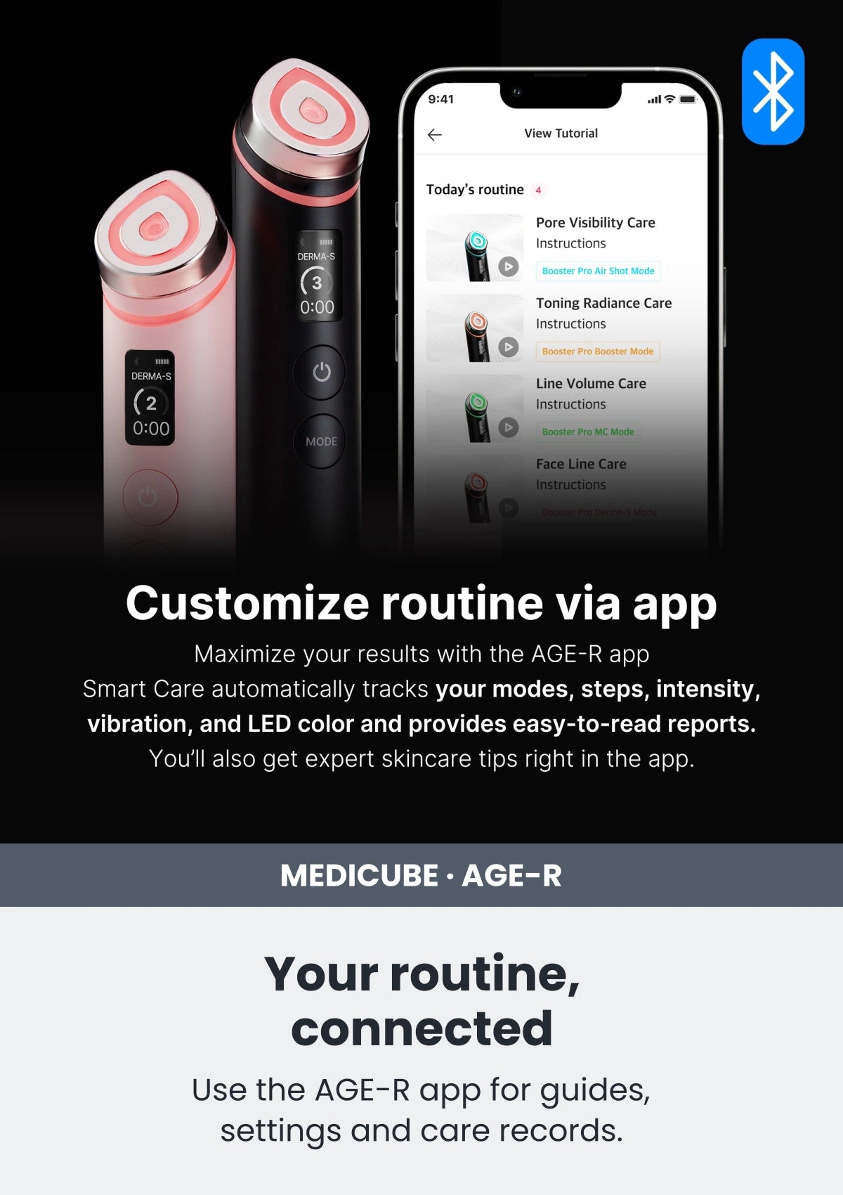 Medicube AGE-R Booster Pro Device | COCOMO Singapore