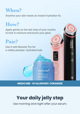 Medicube Hyaluronic Ceramide Jelly Cream 50ml — Your daily jelly step. Use morning and night after your serum.