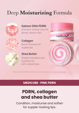 Medicube PDRN Lip Sleeping Mask — A nourishing blend for lips. Condition, moisturise and soften for supple-looking lips.