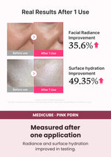 Medicube PDRN Collagen Glow Jelly Serum — One-use hydration and radiance results. Radiance and surface hydration improved in testing.