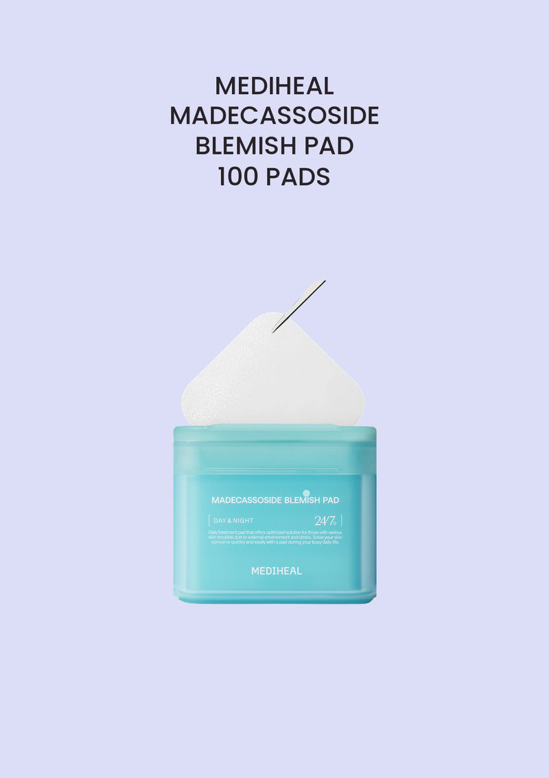MEDIHEAL original 24/7 Madecassoside Blemish Pad, 100 pads, COCOMO main image