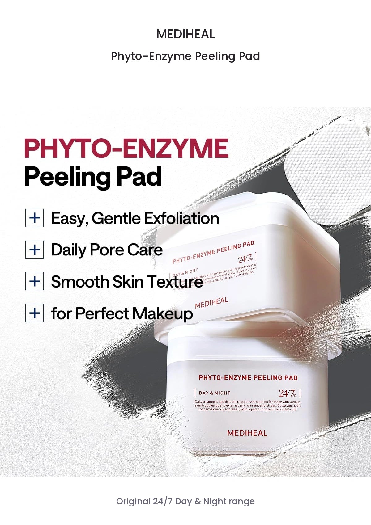 MEDIHEAL Phyto-Enzyme Peeling Pad original identity information