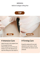 Original MEDIHEAL Retinol Collagen Lifting Pad howto information