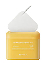 Original MEDIHEAL Vitamide Brightening Pad 24/7 Day & Night packaging, 100 pads