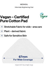 MEDIHEAL Vitamide Brightening Pad original fabric information