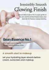 MIXSOON Bean Essence pump application and smooth makeup preparation