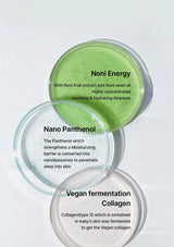 CELIMAX The blend behind the comfortable glow: Noni Energy, nano panthenol and vegan collagen.