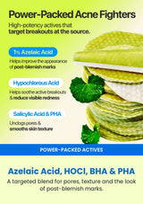 Numbuzin No.0 toner pads with azelaic acid hypochlorous acid salicylic acid and PHA