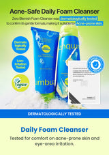Numbuzin No.0 dermatologically tested daily foam cleanser