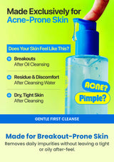 Numbuzin No.0 cleansing jelly for breakout-prone skin