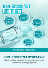 Numbuzin No.1 serum lightweight hydrating texture and ingredients